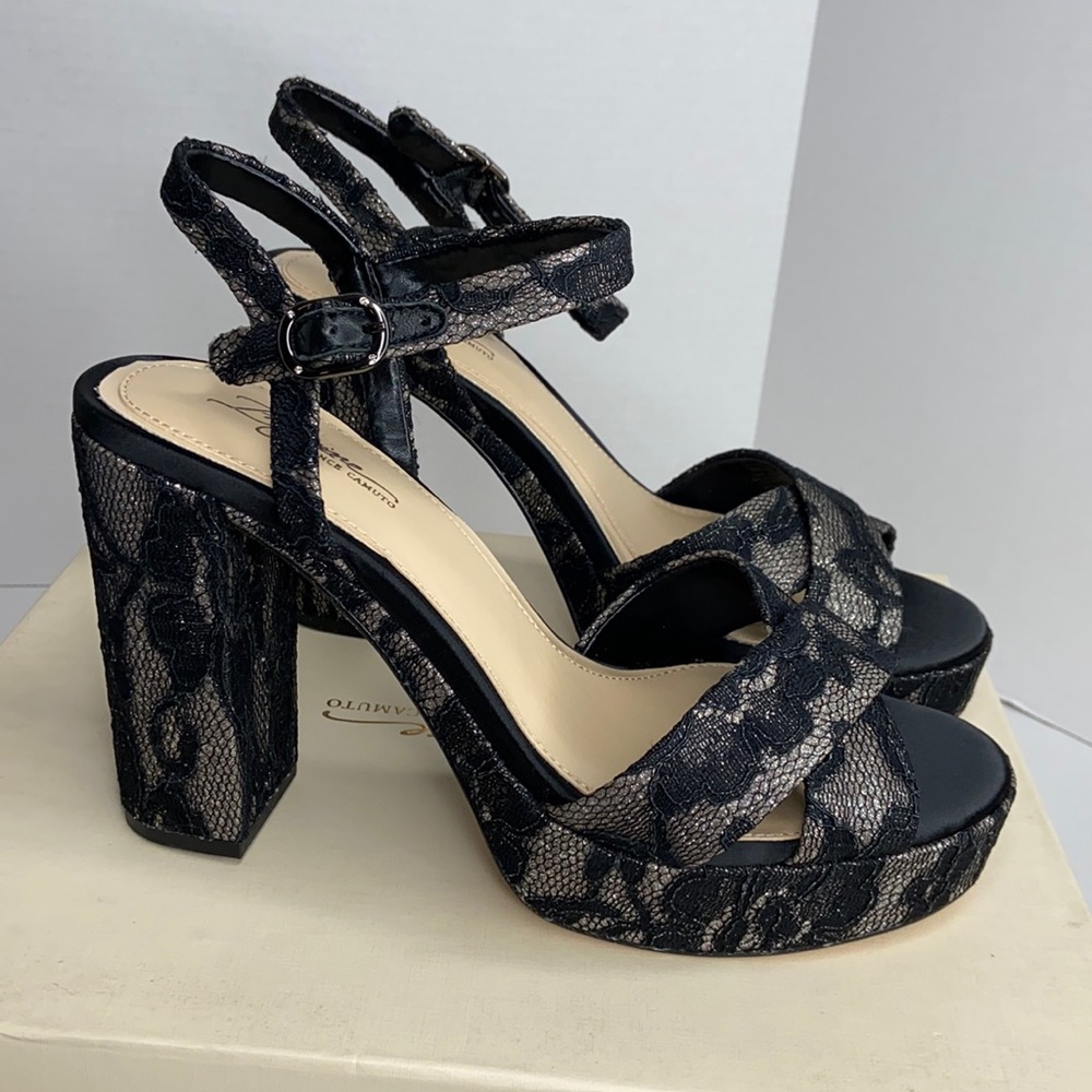 Imagine Vince Camuto IM - VALOR blk platform sz 9